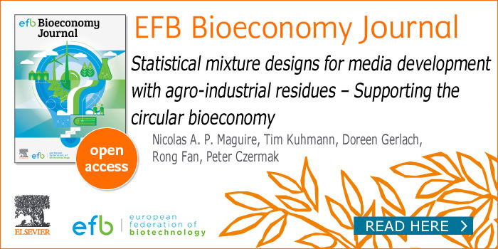 Call for papers: Special Issue on Biocatalysis Key to a Circular Bioeconomy of the EFB Bioeconomy Journal