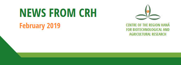 Centre of the Region Haná - Newsletter banner