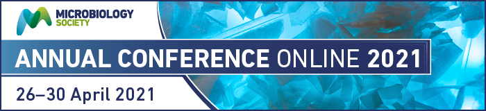 Microbiology Society - Annual Conference Online 2021 - banner
