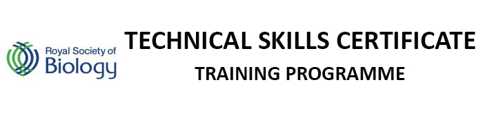 The Technical Skills Certificate - Royal Society of Biology
