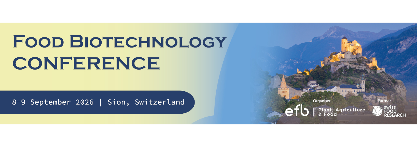 Food Biotechnology Sion Switzerland September  8 - 9 2026