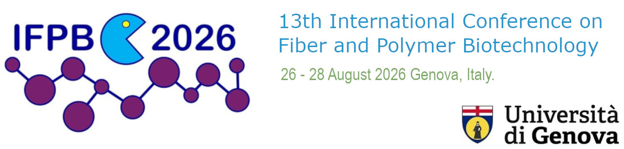 13th International Conference on Fiber and Polymer Biotechnology, Genova, Italy, August 26-28, 2026